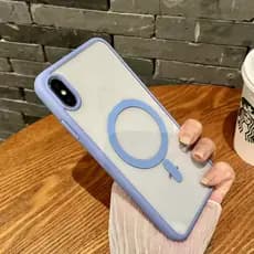 Capinha iPhone XR X XS Max 7 PLUS 8PLUS i7 i8 11 Pro max 12 pro max De Telefone Magnética Dura