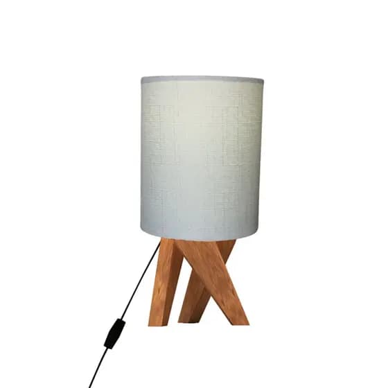 Abajur Vênus Decorativo de Mesa em Tecido Premium Resistente