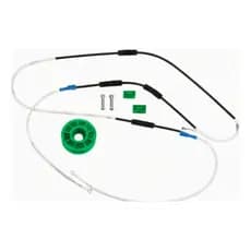 Kit Reparo Máquina de Vidro Elétrico C/ Arraste Audi A3 2 Portas LD/LE Completo 1996 á 2006