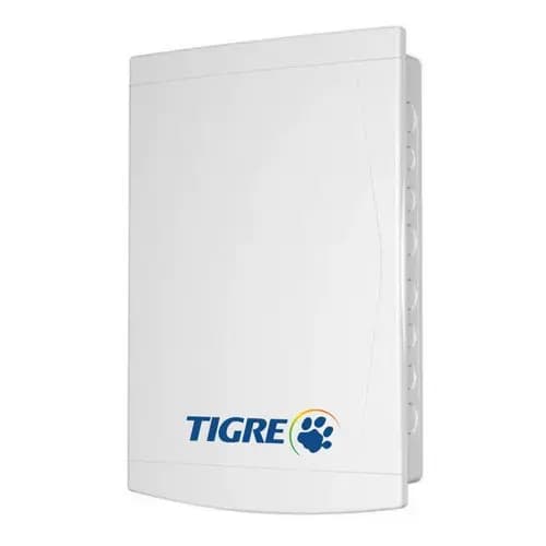 Quadro Distribuição Embutir 12/16 Disjuntores - Tigre