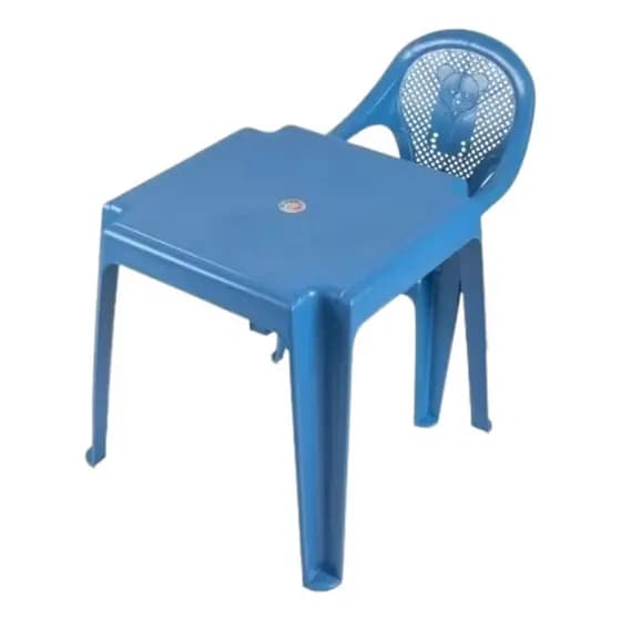 Mesinha Infantil Com Uma Cadeirinha Reforçada Cadeira Escolar Didática Resistente - Antares