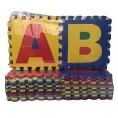 Tapete Alfabeto Eva Tatame Bebê Infantil 26 Peças 28cm  x 28cm x 8mm - Oseana.