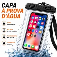 Capa bolsa à Prova D'Água Universal Para Praia Piscina e Viagem