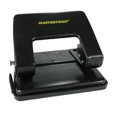 Perfurador Furador de Papel Com Margeador Para 20 Folhas em Metal Aço Resistente MasterPrint