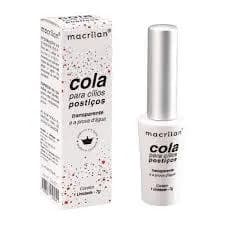 Cola Para Cílios Postiço Transparente Macrilan