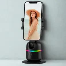 Estabilizador Gimbal de Smartphone 360° Rastreamento Inteligente de Rosto facial Controle por gesto