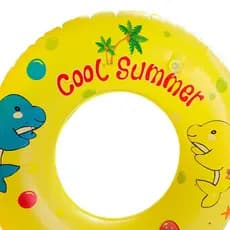 Boia Circular Piscina Infantil 60cm Colorida Diversão Praia Piscina