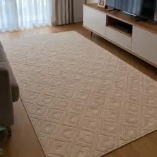 Tapete Sala Quarto 2,00x1,40 Antiderrapante Lavável Macio Moderno Alta Qualidade