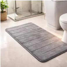 Tapete De Banheiro Super Soft Antiderrapante Macio 60x40cm Várias Cores