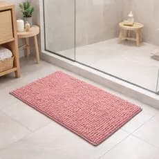 Tapete de Banheiro Bolinha Antiderrapante Super Macio Absorvente 40x60