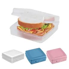 Sanduicheira Porta Pão De Forma Lanche Plástico