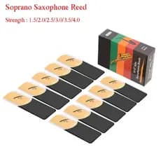 10 Pacote Eb Alto Sax Saxofone Palhetas Força 1.5 2.0 2.5 3.0 3.5 4.0 Reed Instrumento De Sopro Peças Acessórios