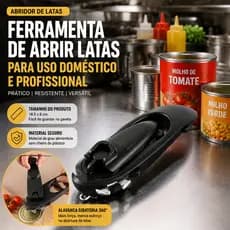 Abridor De Latas E Garrafas Economia de tempo e mão de OBRA 8 em 1 abridor de latas Abertura fácil da tampa Saca Rolha