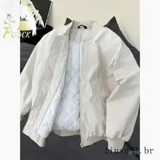 Jaqueta americana jaqueta de vôo jaqueta de algodão masculina outono inverno Casual All-Match jaqueta uniforme de beiseb