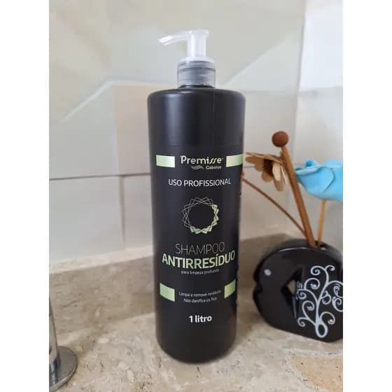 Shampoo Antirresíduo Limpeza Profunda 1Litro - Premisse