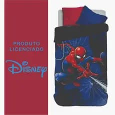 Cobertor Edredom Com Sherpa Homem Aranha Spider Solteiro Lepper