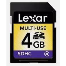 Cartão de Memória 4GB Lexar Cartão SD 4GB