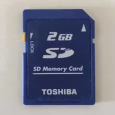 Cartão de Memória para câmera Cartão Sd para Câmera Toshiba 2GB