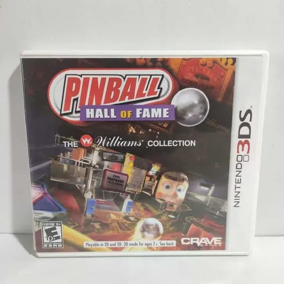 Pinball Hall of Fame The Williams Collection NIntendo 3Ds Original
