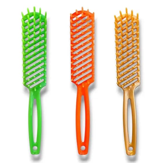 Kit 40, 30, 24 ou 15 Escova Reta Para Salão, Barbearia Atacado Brindes e Presentes Criativos Cabelos