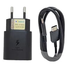 Carregador Samsung 45W Turbo Galaxy S24 Ultra – Rápido Entrada Tipo-C