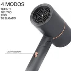 Secador de Cabelo iônico Dobrável e Pratico 110V - A703