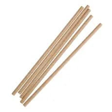 Kit 50 Canudos de Papel Kraft Biodegradáveis para Festas Casamentos Empresa Eventos