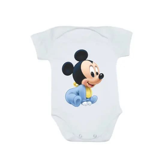 Body Bori de Bebê Mickey Baby