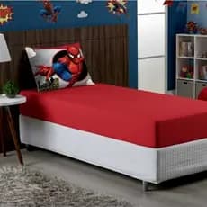 KIT 2 PEÇAS CAMA DE SOLTEIRO LENÇOL +FRONHA HOMEM ARANHA/VÁRIAS CORES/PRONTA ENTREGA/KIDS/SPIDER MAN