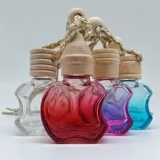 KIT 20 ou 30 VIDRINHO DE MAÇA PARA AROMATIZADOR DE CARRO COLORIDO 10ml