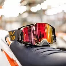 100 % Armega 379 Óculos De Motocross UV400 Motocicleta MTB Capacete Proteção Das Mulheres Dos Homens Moto Fora De Estrad