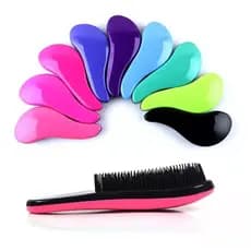Escova de cabelo macia magica para todos os tipos de cabelo anti nó portatil escova de cabelo para crianças