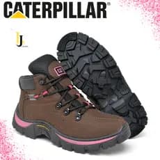 Bota Feminina Caterpillar Bota Adventure Trilha Sola Borracha Lona Reforçada
