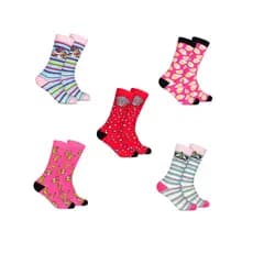 Meias Feminina Cano Alto Longo Estampada Algodão 33/38 Hoahi Style Original
