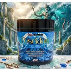 Bronzeador Intensivo Poseidon Tsunami Óleos Naturais Efeito Dourado-Poseidon Tsunami 450g