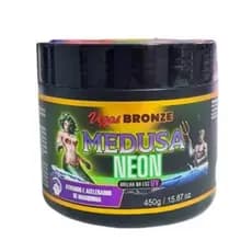 Ativador de Bronzeamento Intenso Vegas Bronze Marquinha Perfeita-Medusa Neon 450g