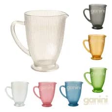 Jarra Versalhes/Graffiato 1370 ML Ambar de Qualidade e Resistente para Água Suco Bebida Almoço Jantar Restaurante