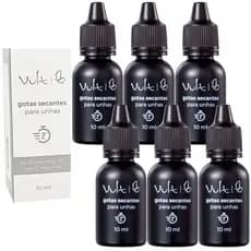 Kit 6un Gotas Secantes Para Unhas Seca em 2min Vult 10ml