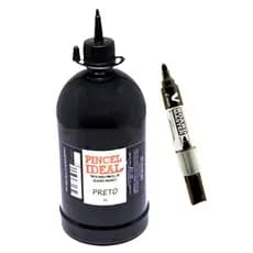 Kit Marcador de Quadro Branco Pilot WBMA + 1lt de recarga  para Marcador de Quadro Branco