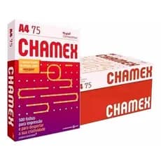 Papel Sulfite A4 75g  Resma  Papel CHAMEX 210x297mm