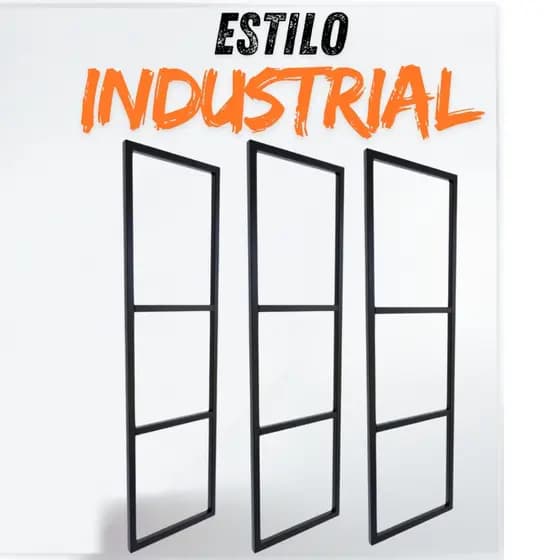 Suporte Prateleira Tripla Estilo Industrial Parede ou Teto 3 Peças 95x29cm