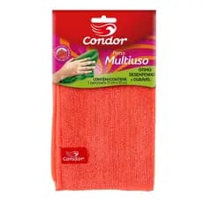 Pano Microfibra Multiuso Laranja 35x35cm - Condor