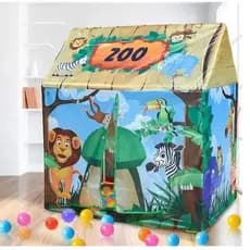 Barraca Infantil Zoológico Cabana Crianças