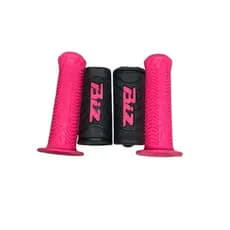 Kit Estribo Biz Rosa + Manopla Gold Rosa Acessórios Feminino Premium