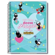 Caderno Universitário Smilinguido 10 Matérias 160 folhas
