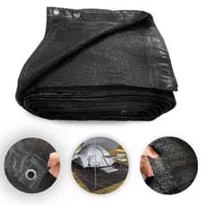 Piso Barraca 6x3 M Camping Preto Ecológico Permeável