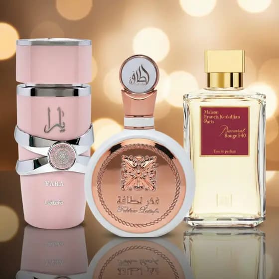 Perfumes Árabes Femininos Importados Aroma Marcante Alta Fixação Intensa e Prolongada