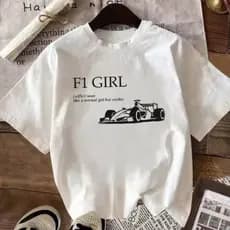 camiseta feminina fórmula 1 f1,blusa f1, baby look fórmula 1 girl.