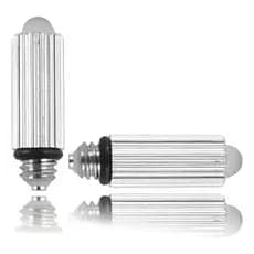Kit 10 Lampadas K-128 Lampada Para Laringo 2,5v Rosca Fina Branco-quente
