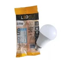 Kit 10 Lâmpadas Bulbo 9W 12w 15w Led Amarelo Branco Frio 6500k 3000k A60 Bi-volt INMETRO